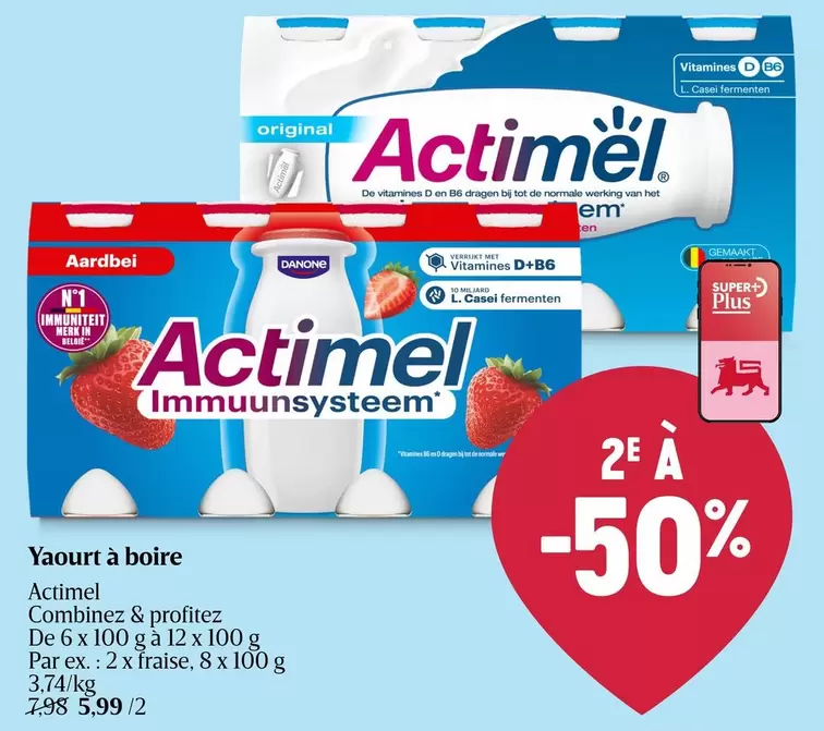 De - Actimel Immunosysteem