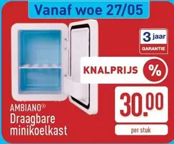 Draagbare minikoelkast