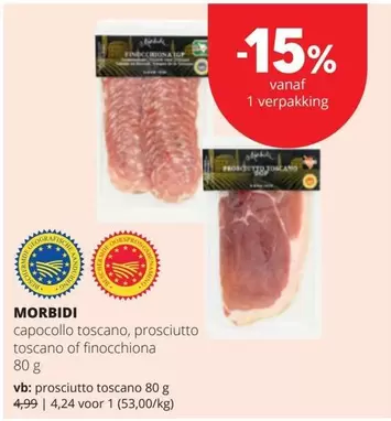 capocollo toscano, prosciutto toscano or finocchiona