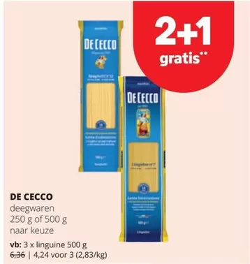 De - egwaren