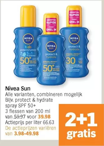 De - Sun protect & hydrate spray; Kids 5-in-1
