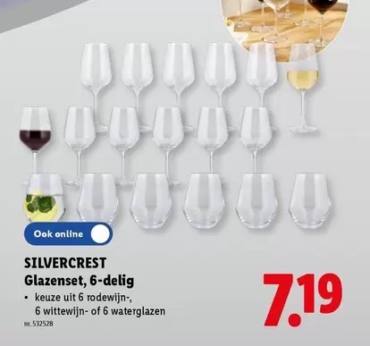 Glazenset, 6-delig