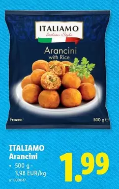 Frozen - Arancini with Rice