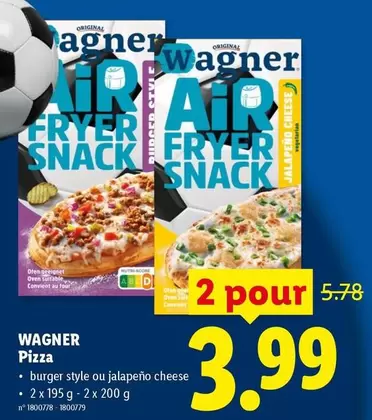 Snack - Air Fryer  Pizza