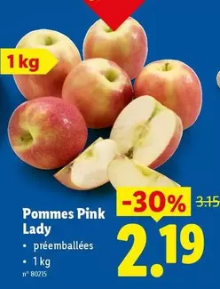 Pink - Pommes  Lady