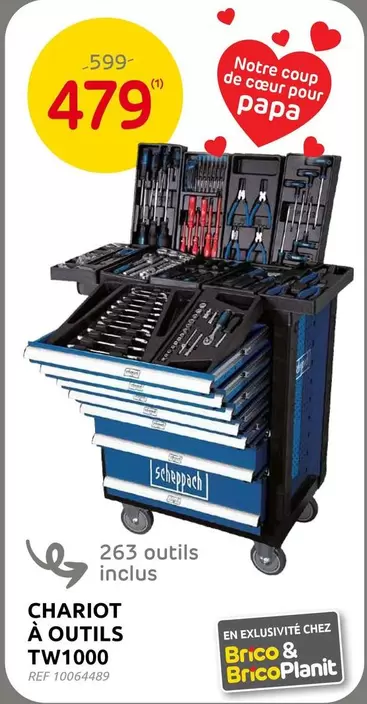 De - CHARIOT À OUTILS TW1000