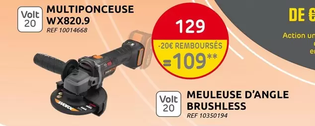 De - MULTIPONCEUSE WX820.9