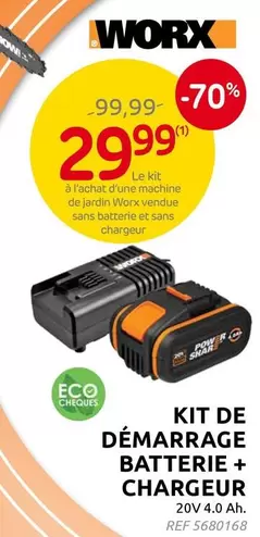 De - KIT DE DÉMARARAGE BATTERIE + CHARGEUR