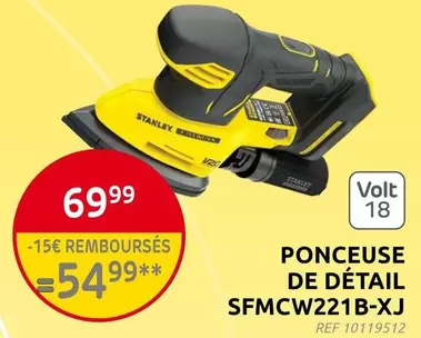 De - PONCEUSE DE DÉTAIL SFMCW221B-XJ