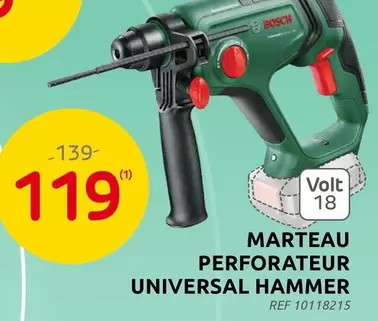Bosch - MARTEAU PERFORATEUR UNIVERSAL HAMMER REF 10118215