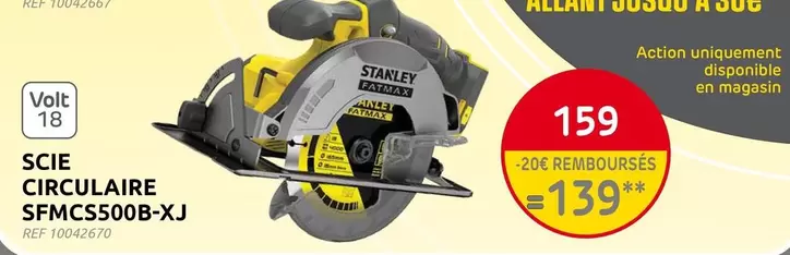 SCIE CIRCULAIRE SFMC500B-XJ
