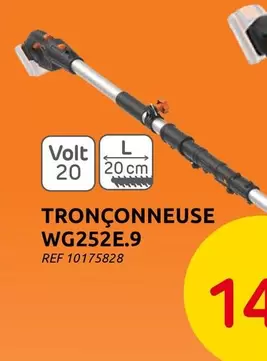 TRONÇONNEUSE WG252E.9