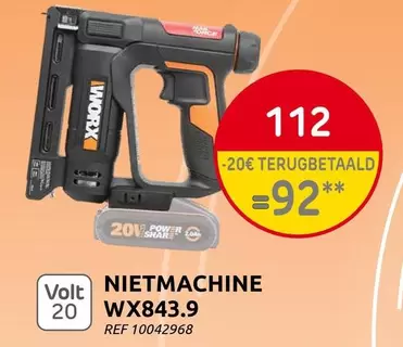 Be - NIETMACHINE WX843.9