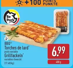 Be - Torches de lard Grillfackeln