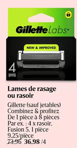 De - Lames de rasage ou rasoir