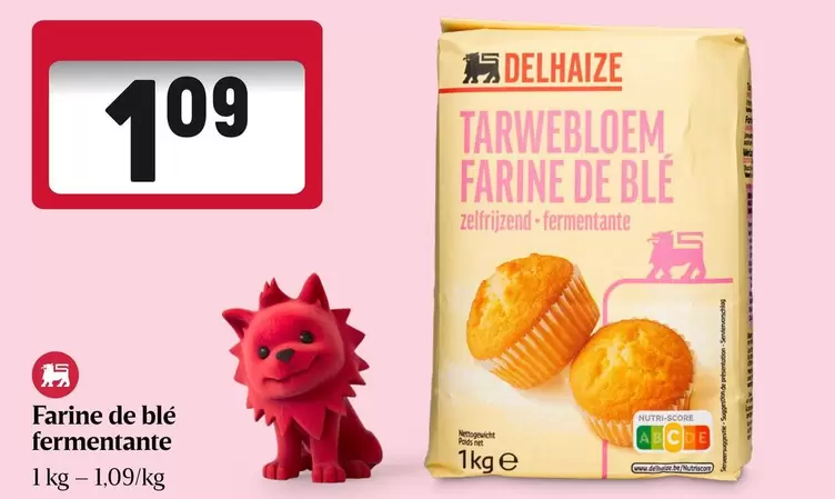 De - Farine de blé fermentante