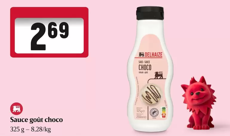 Sauce goût choco