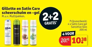 scheerschuim en -gel M.u.v. Multipakken