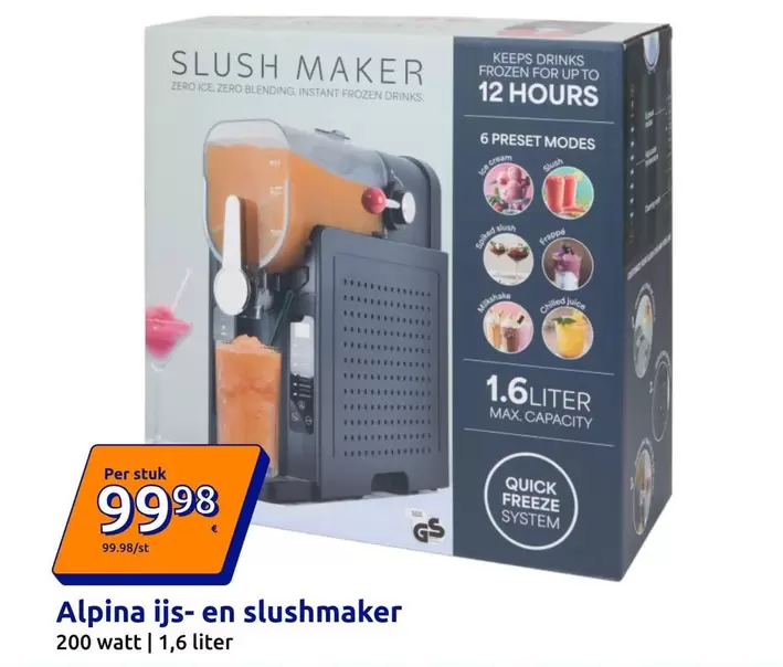 Frozen - Alpina ijs- en slushmaker