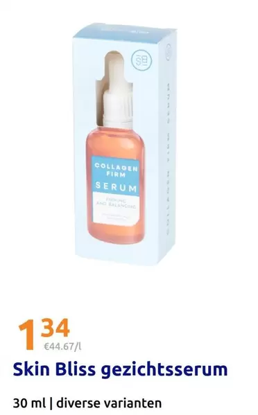 Skin Bliss gezichtsserum