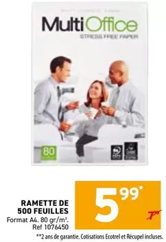 Free - RAMETTE DE 500 FEUILLES