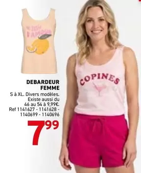 DEBARDEUR FEMME
