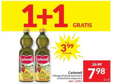 De - Mélange d'huile de tournesol & d'huile vierge extra