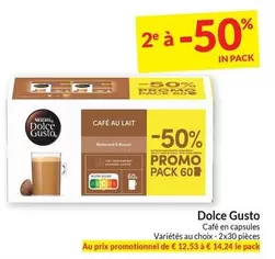 Dolce Gusto - Café au Lait Promo Pack
