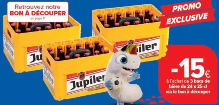 Jupiler - bière de 24 x 25 cl