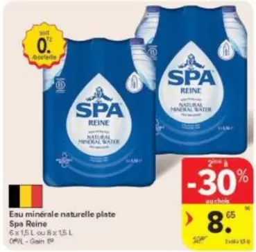 Eau min
rale naturelle plate