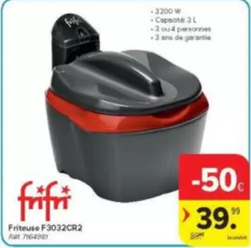 De - Friteuse F3032CR2