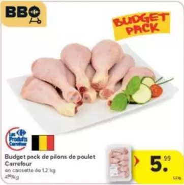 Bbq - Budget pack de pilons de poulet