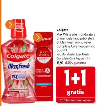 White - Max alle mondwaters of manuele tandenborstels