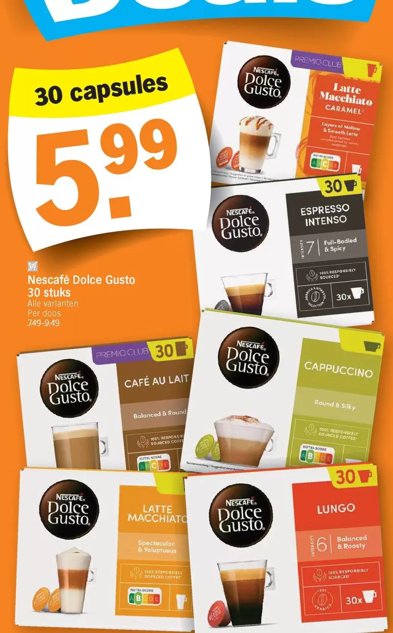 Dolce Gusto -  Capsules
