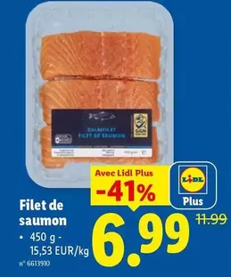 De - Filet de saumon