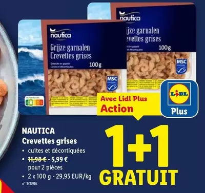 Crevettes grises