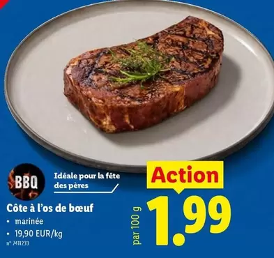 Bbq - Côte à l'os de boeuf