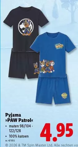 Paw Patrol - Pyjama "PAW Patrol"
