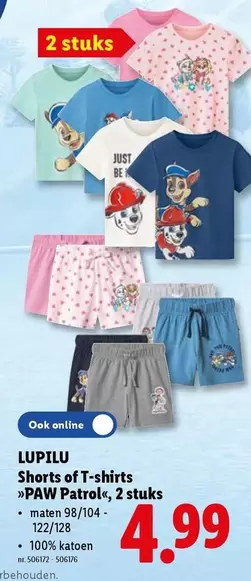 Be - Shorts of T-shirts "PAW Patrol"