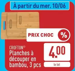 Planches à découper en bambou