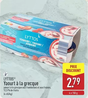 De - Yaourt à la grecque aux framboises et aux fraises