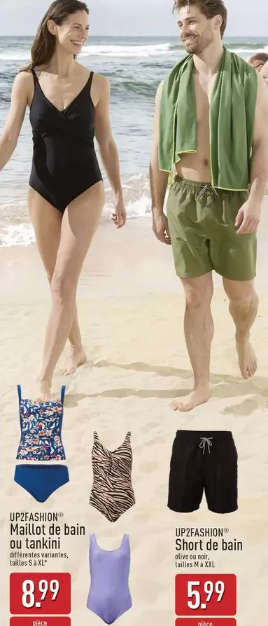 De - Maillot de bain ou tankini / Short de bain