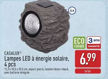 Lampes LED à énergie solaire