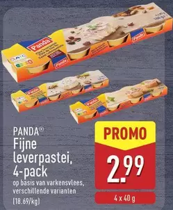 Panda - Fijne leverpastei