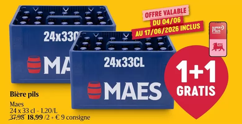 Bière pils 24x33cl