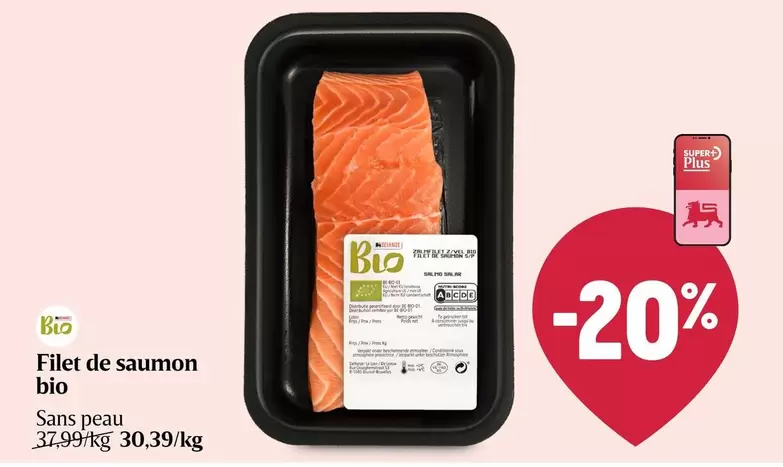De - Filet de saumon bio