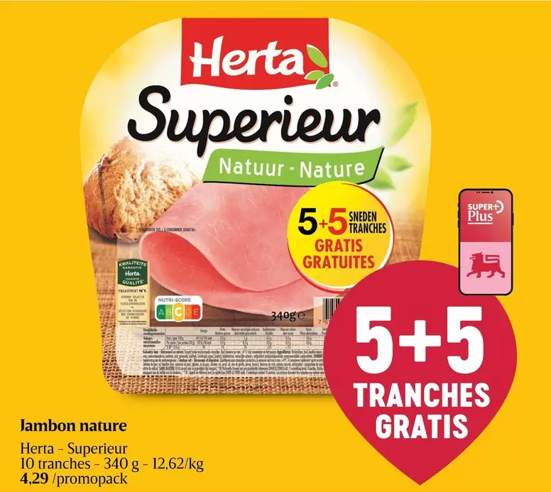 De - Superieur Jambon Nature