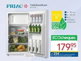 De - Tafelkoelkast KK1326