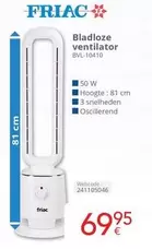 Bladloze ventilator BVL-10410
