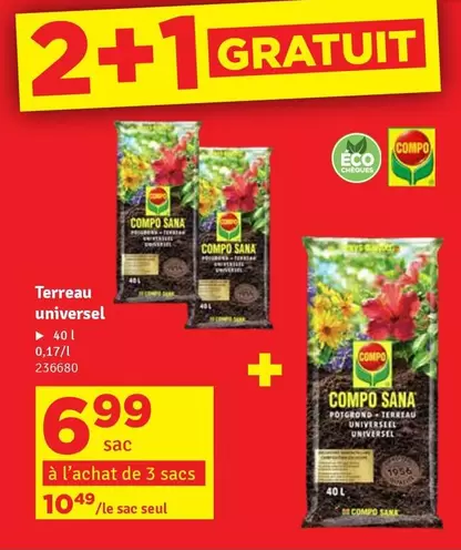 De - Terreau universel 40 l